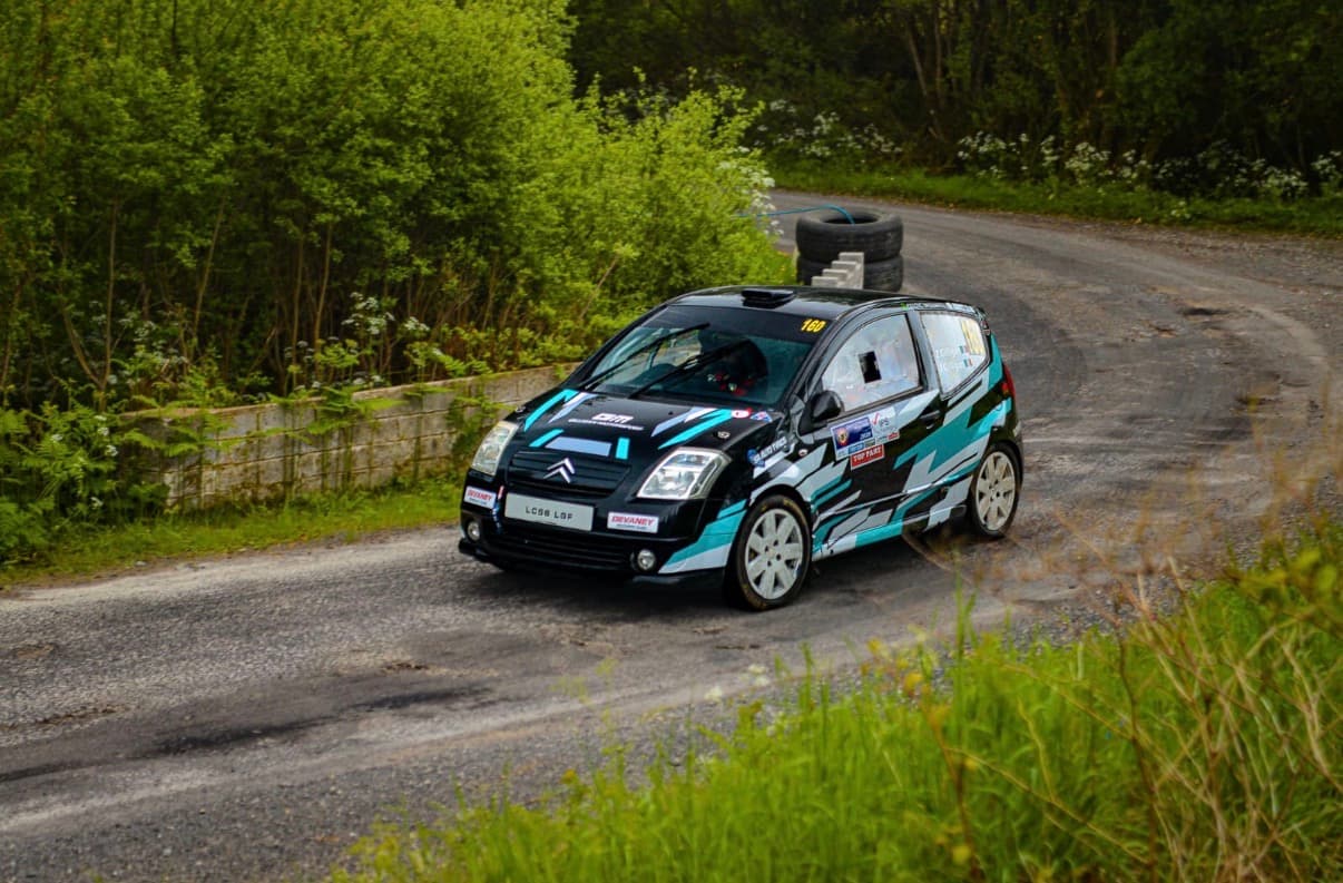 On the nose into the hairpin